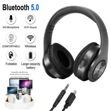 T-43 Bluetooth Headphones with 40mm Drivers