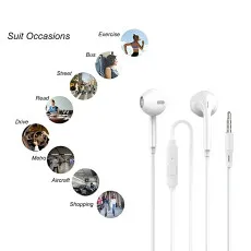 Universal Compatibility Wired Earphones