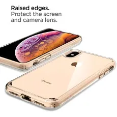 Transparent 360 TPU PC Case Cover For iPhone X Max