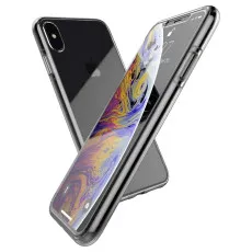 Silicone 360 PC Case Cover For iPhone X Max