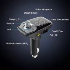 Premium Bluetooth FM Transmitter