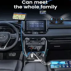 Three-Port Car Power Adapter
