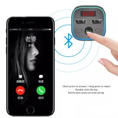 Car Mp3 Player FM Transmitter Charger Adaptor, 3.6A QC 3.0 Cigarette Lighter