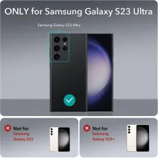 MagSafe-Compatible Protective Hybrid Case for Samsung Galaxy S23 Ultra