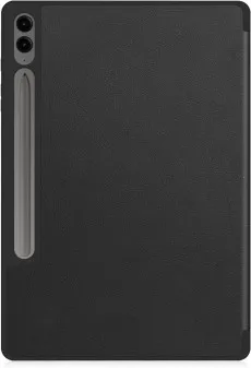 Slim black case offering full protection for the Galaxy Tab S9 Ultra.