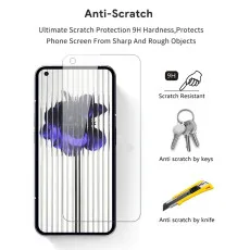Screen Protector For Nothing Phone 1 Shockproof (2Pack) Tempered Glass