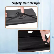 Sleek black tablet case with rotating stand for Galaxy Tab S8 Ultra.