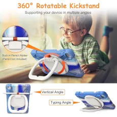 Bright Blue iPad Case for Kids