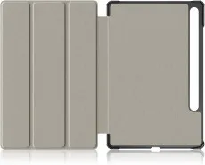 Lightweight Samsung Galaxy S8 Plus case with galaxy design, magnetic closure, and screen protection