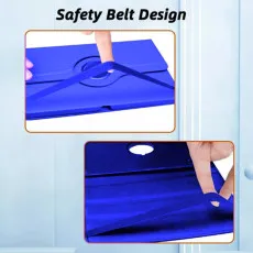 Anti-slip textured Samsung Galaxy Tab S7 case in navy blue.