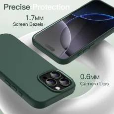 Stylish Green Protective Case iPhone 15 Pro Max