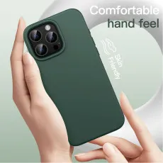 Slim Green Phone Case for iPhone 15