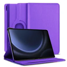 Samsung Galaxy S7 tablet case with 360° adjustable stand in purple