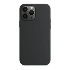 Slim and elegant iPhone 13 Pro Max silicone case with soft-touch texture