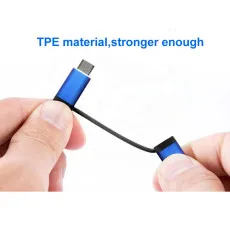 2 in 1 OTG USB-C & Micro USB to USB Connector (UK) - Plug In & Transfer