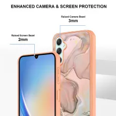 Slim Fit Pink Marble Case for Samsung Galaxy S25 Plus – Modern Look