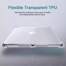 Shockproof clear bumper case protecting iPad Air 13.