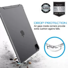 Shockproof iPad Case – Reinforced edges for drop protection.
