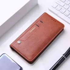 iPhone 16 Plus Leather Wallet Case