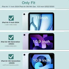 Clear Silicone Case for iPad Air 4th Gen