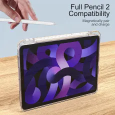 Crystal clear iPad Air bumper case