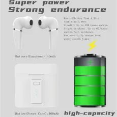 Wireless Earphones Bluetooth 5.0 Headphones Mini in-Ear Pods For iOS/Android
