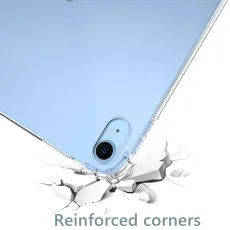 Shockproof iPad Mini 6 Case with Raised Edges and Clear Back