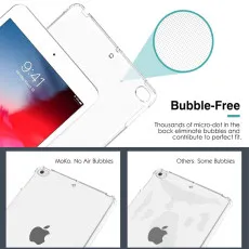 Lightweight Clear Bumper bubble free Cover for iPad Air 2 (9.7")