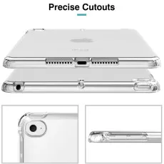 iPad Air 2 Clear Bumper Case with Raised Edges