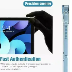 Scratch-resistant back keeps the case looking new.