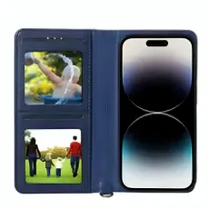 Leather Wallet Case for iPhone 16 Pro Max