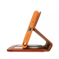 iPhone 16 Pro Max Leather Wallet Case