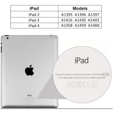 Compitable with iPad 2/3/4 case.