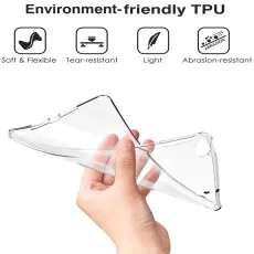 Soft and flexibale Clear bumper case for iPad Pro 12.9-inch (2017)