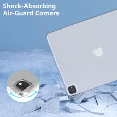 Close-up of shockproof TPU bumper for iPad Pro 12.9 (2020).