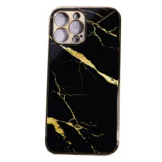iPhone 12 pro max Marble case black