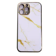 iPhone 12 pro max Marble case white