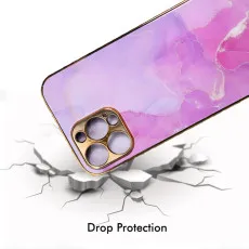 Marble case drop protection