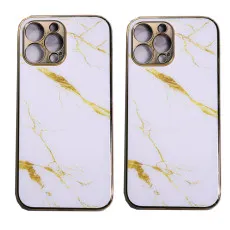 Marble case back view