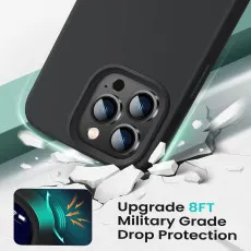 iphone 14 pro max silicone case with drop protection