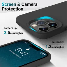 iphone 14 pro silicone case with multi protetion