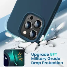 iphone 13 pro silicone case with drop protection