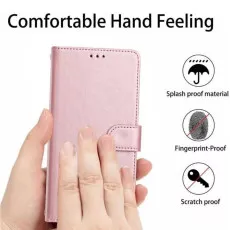 Motorola Moto E14 wallet leather case with comfortable hand free