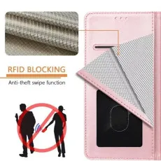 Moto E13 Leather case strong material