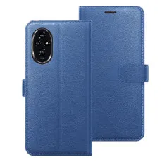Honor 200 Blue Leather Wallet Case