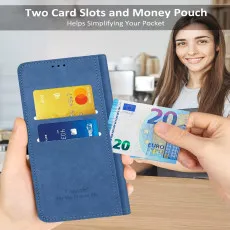 Honor 200 Smart Leather Phone Case with multi cards slots