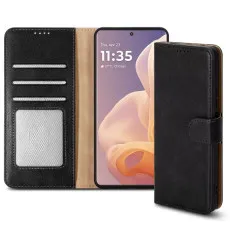 Motorola Moto G85 leather wallet case