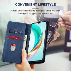 honor x6b leather wallet case with wallet