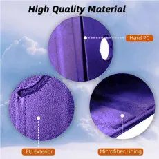 Samsung Galaxy tab S10 Ultra Purple Case with high Quality material