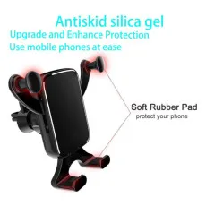Air Vent Car Phone Holder 360 Adjustable Gravity Cradle Stand For Smartphonrd